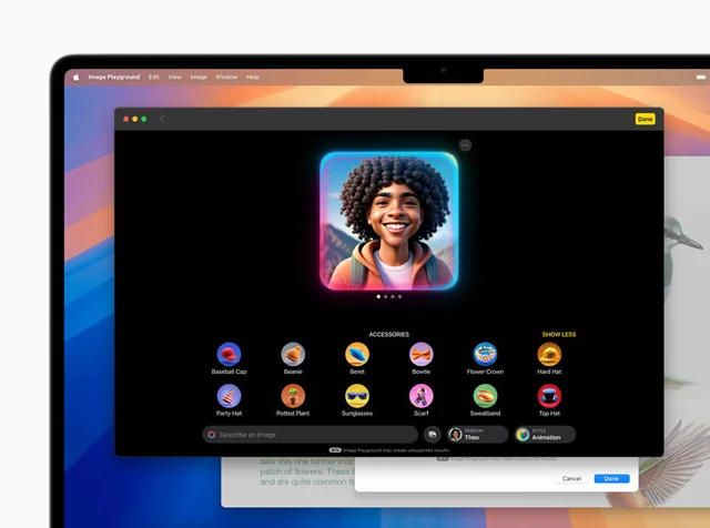 Apple добавила Image Playground и интеграцию ChatGPT в системные функции