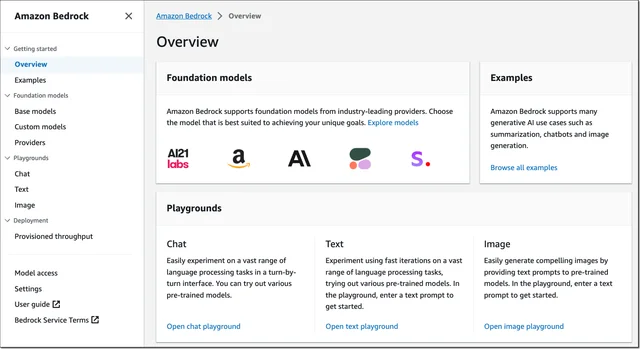 AWS открыла общий доступ к Amazon Bedrock
